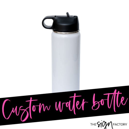 Custom 18 oz Water Bottle