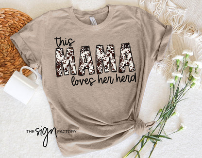 This Mama Loves Her Herd Tee