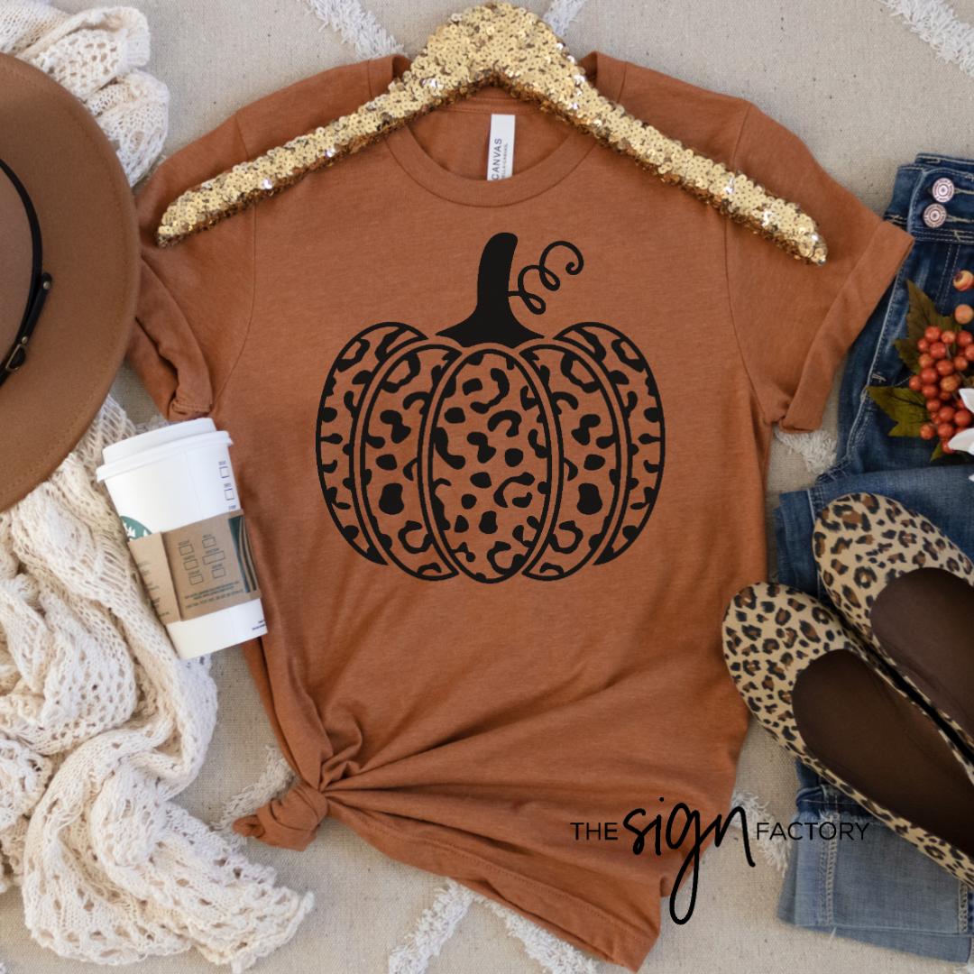 Cheetah Pumpkin Tee