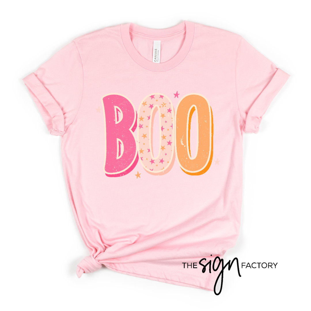 Pink BOO Tee