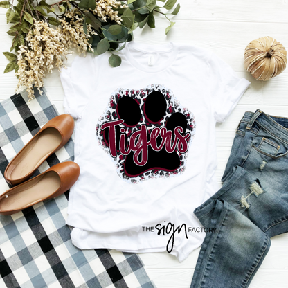 Paw Print Mascot Tee